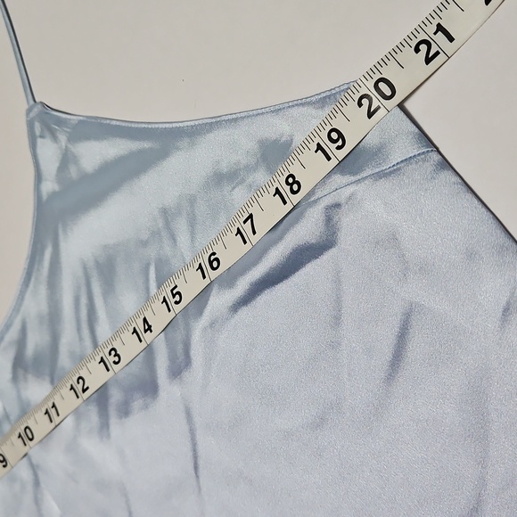 Victoria's Secret Light Blue and Lavender Lingerie Short Gown Size L - Picture 14 of 16